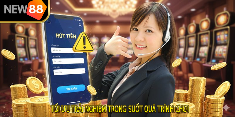 Tối ưu trải nghiệm trong suốt quá trình chơi