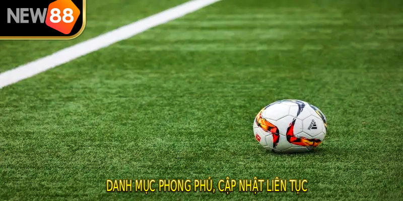 Danh mục phong phú, cập nhật liên tục