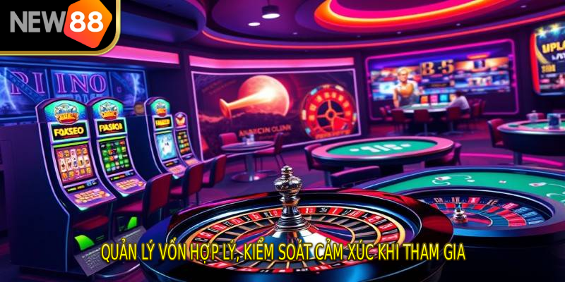 Quản lý vốn hợp lý, kiểm soát cảm xúc khi tham gia