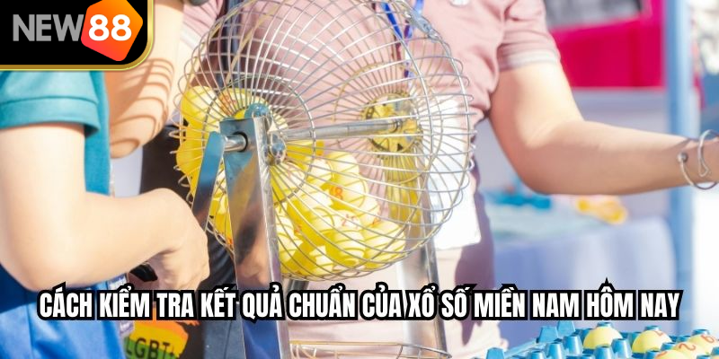 Cách kiểm tra kết quả chuẩn của xổ số miền Nam hôm nay